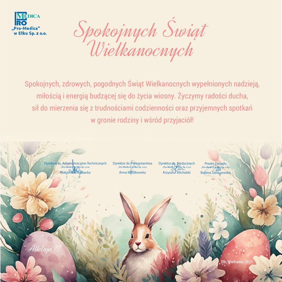 Życzenia Wielkanocne